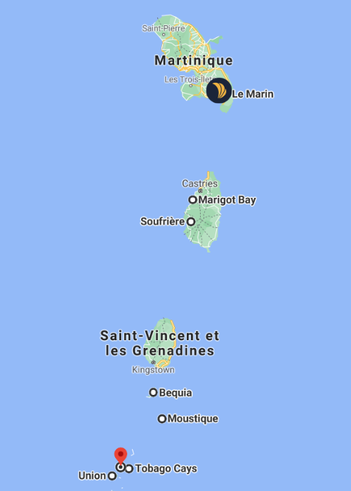 Itinéraire croisière Martinique