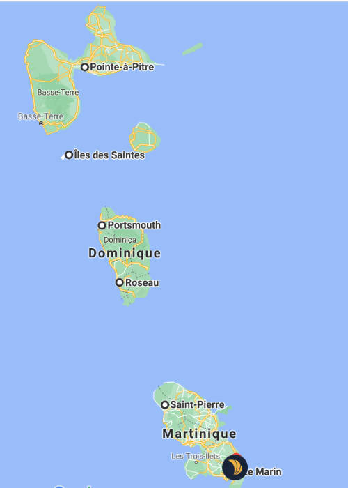 croisière Martinique-Guadeloupe