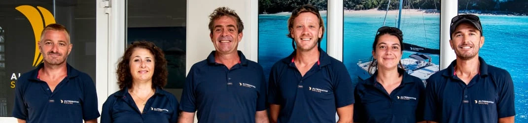 Portrait de groupe de l’équipe Alternative Sailing